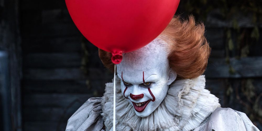 Pennywise med ballon - IT 2017