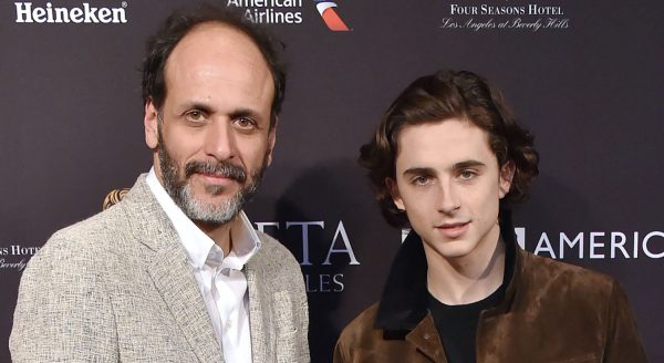 Luca Guadagnino and Timothee Chalamet Cannibal Love Story