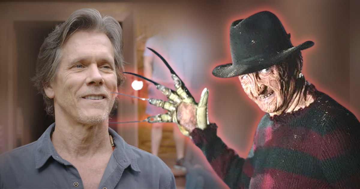 Kevin Bacon a Freddy Krueger