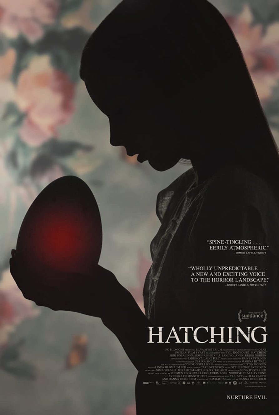 Hatching Poster Best Horror Posters of 2022