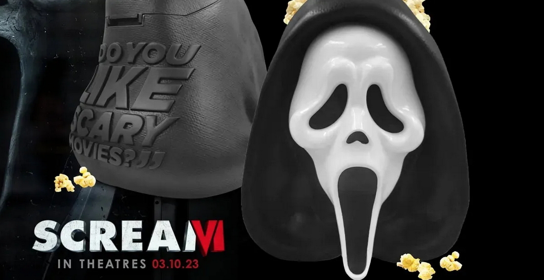 Cinemark Theaters Open Online Orders for Scream VI’s Popular Popcorn