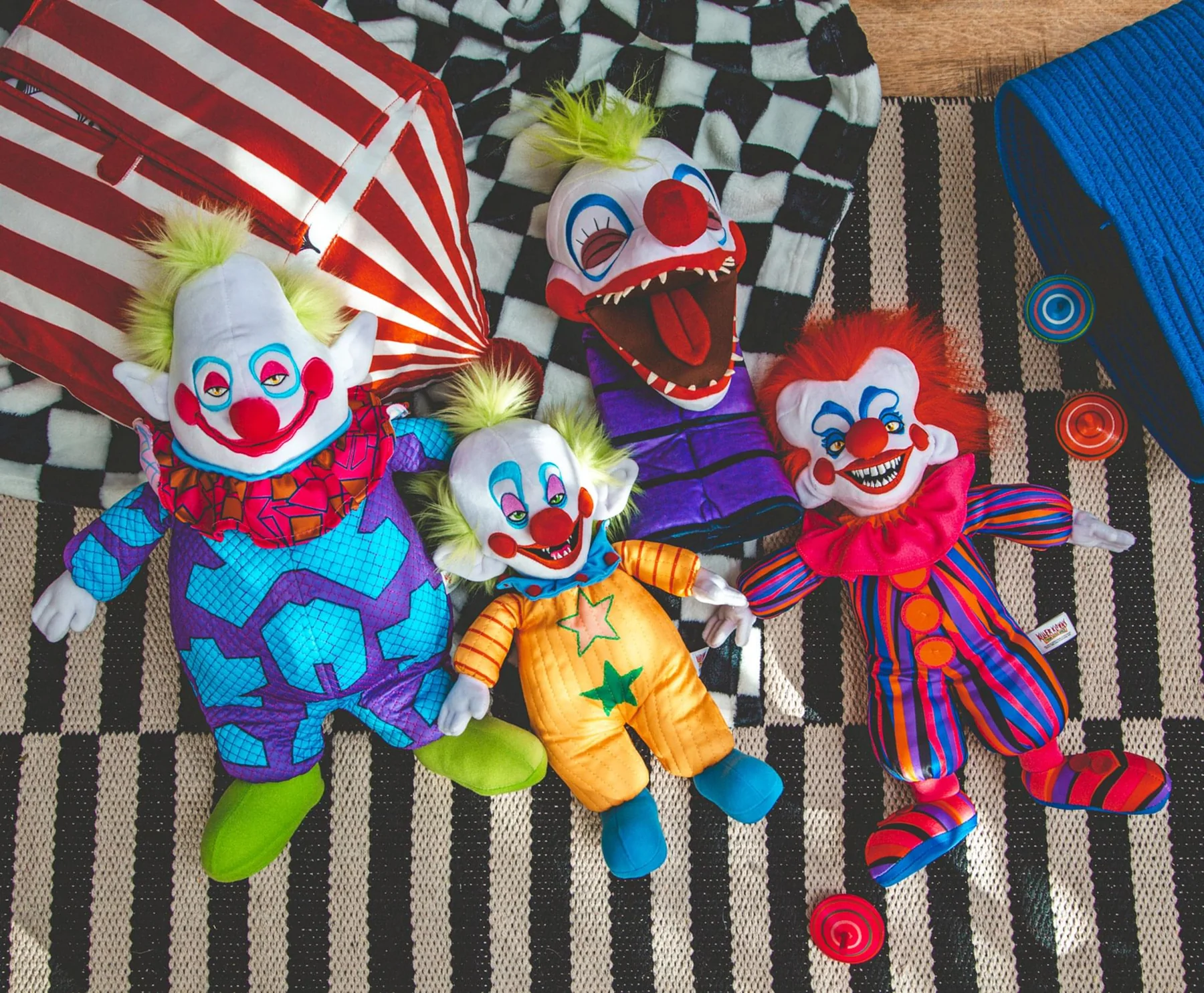 ‘Killer Klowns from Outer Space’ Plush Collection Haunts Toynk’s Shop